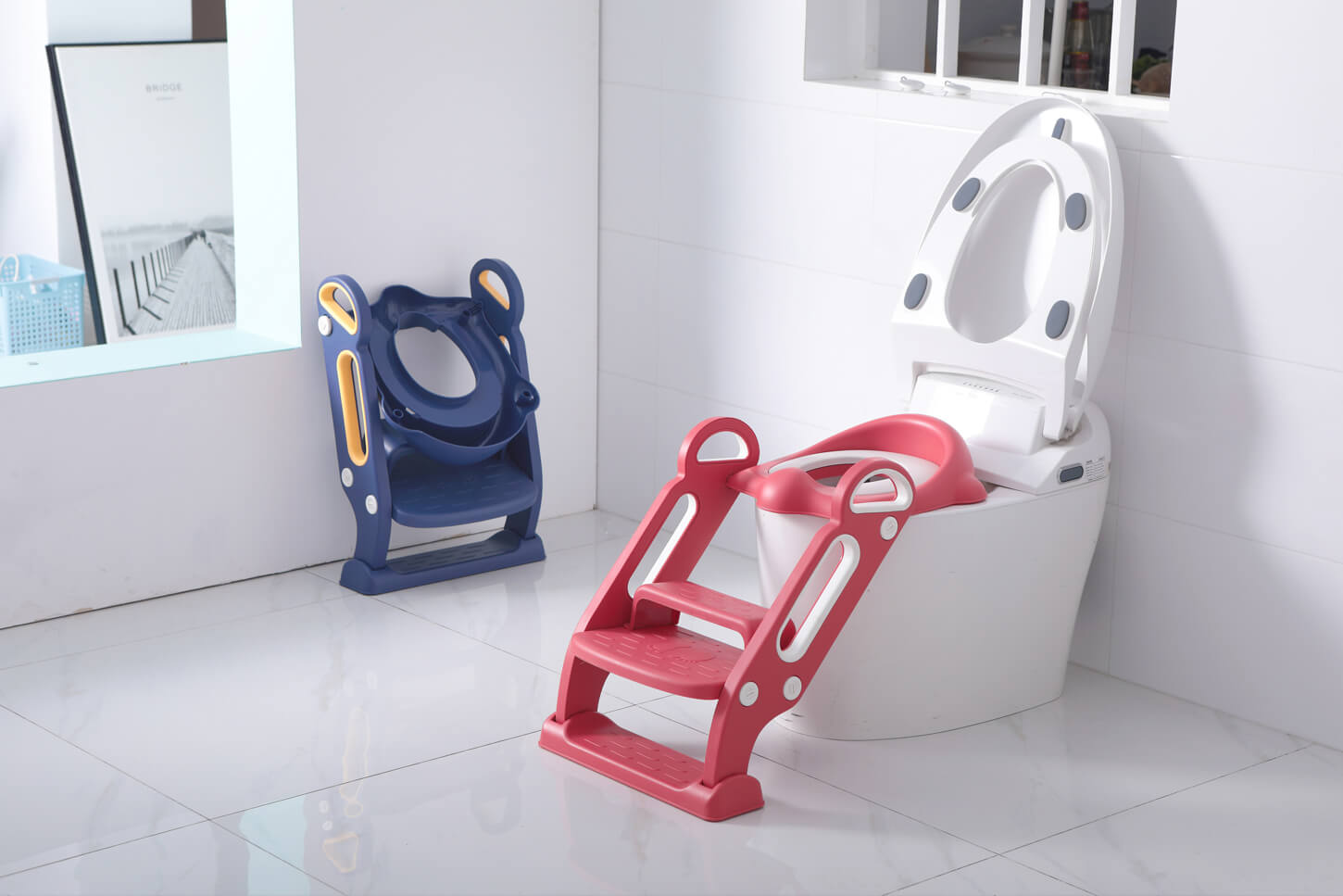 Features of Babyhood's Step Potty Seat