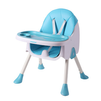 baby in high chair